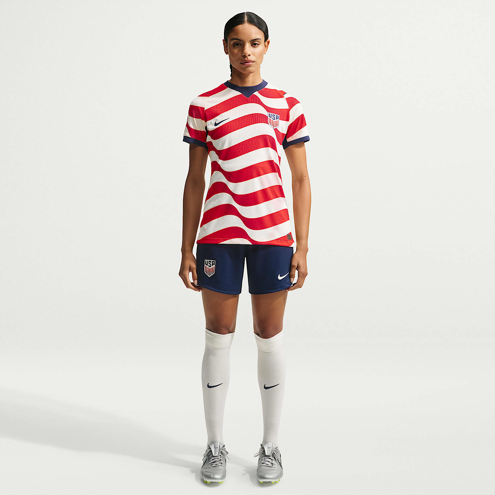USMNT 2026 Stadium Home Women's Nike Dri-FIT Soccer Replica Shorts